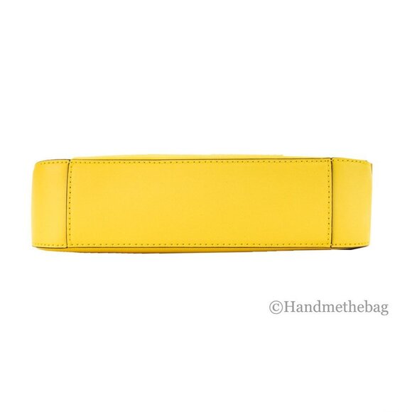 NEW Michael Kors Jet Set Tech Attachment Bag Small Crossbody Daffodil Purse NWT - Picture 8 of 10